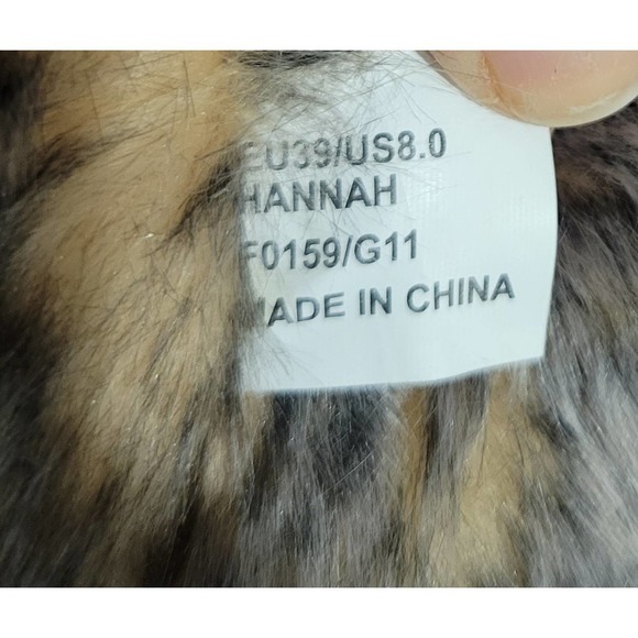 Calvin Klein Hannah Suede Wedge Boots/Size 8/Brown - Picture 6 of 6